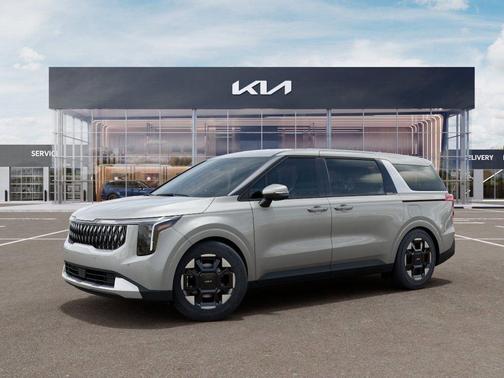 Ivory Silver 2026 Kia Carnival EX