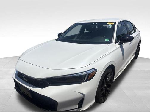 White 2025 Honda Civic Sport