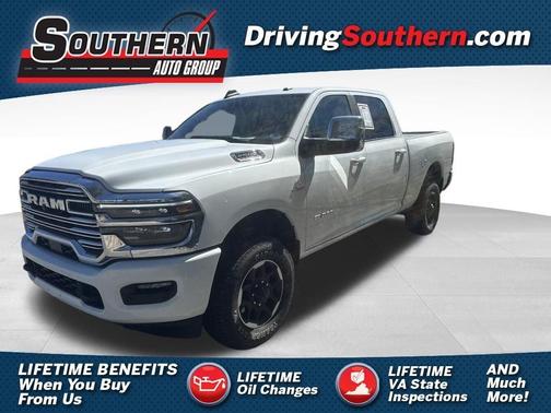 White 2026 RAM 2500 Laramie