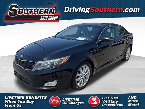 Black 2015 Kia Optima EX