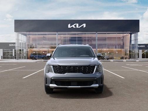 Steel Gray 2026 Kia Sorento Hybrid EX