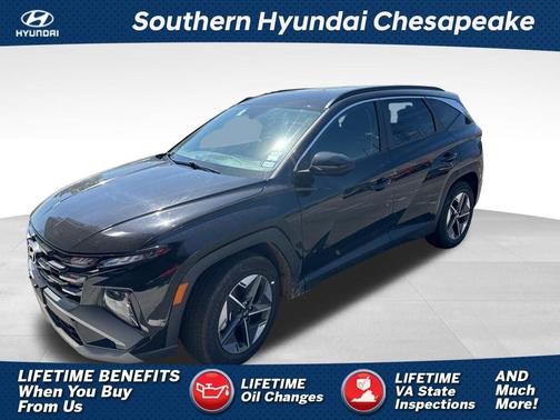 Black 2025 Hyundai TUCSON SEL