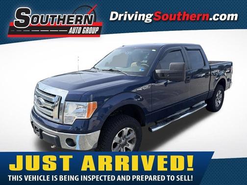 Blue 2012 Ford F-150 XLT