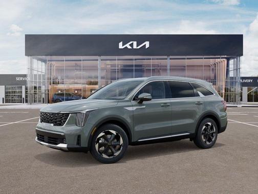 Green 2026 Kia Sorento Hybrid EX