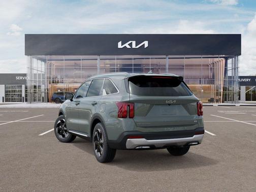 Green 2026 Kia Sorento Hybrid EX