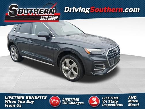 Manhattan Gray Metallic 2021 Audi Q5 40 Premium Plus