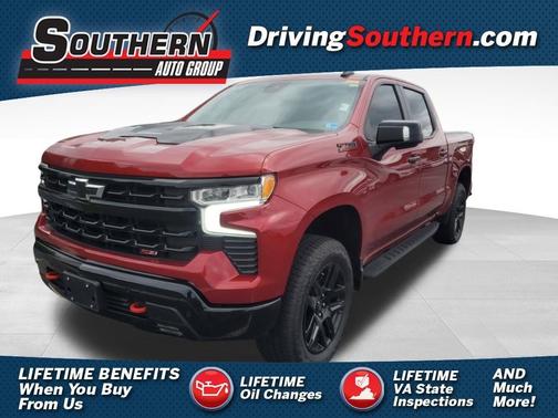 Red 2025 Chevrolet Silverado 1500 LT Trail Boss