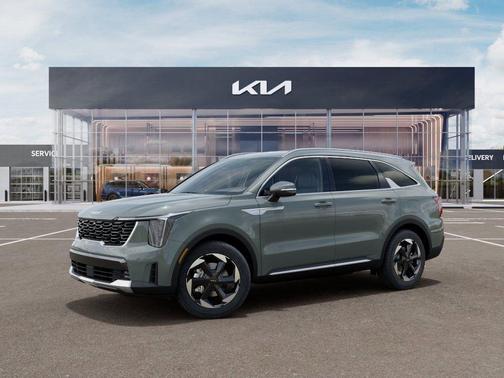Green 2026 Kia Sorento Hybrid EX