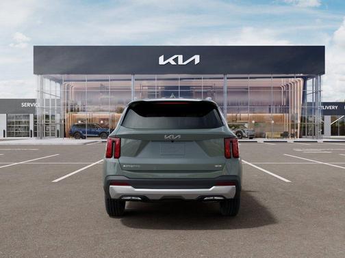 Green 2026 Kia Sorento Hybrid EX