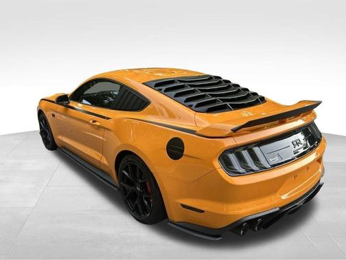 Orange 2019 Ford Mustang EcoBoost Premium