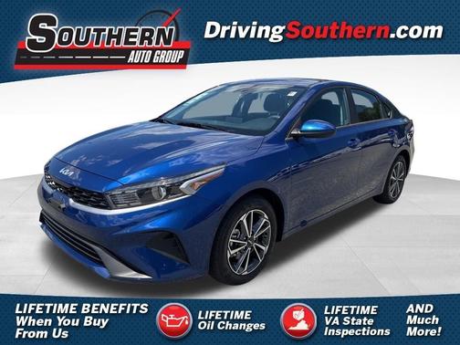 Blue 2023 Kia Forte LXS