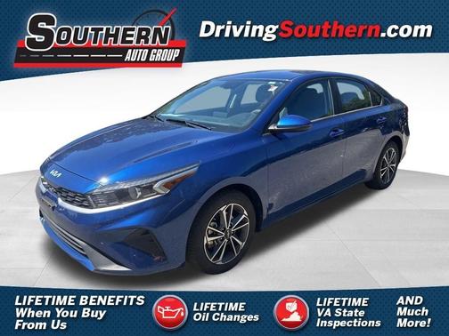Blue 2023 Kia Forte LXS