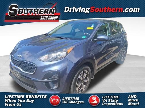 Blue 2020 Kia Sportage LX