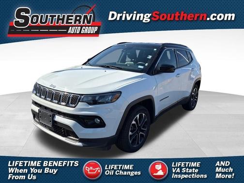 White 2024 Jeep Compass Limited