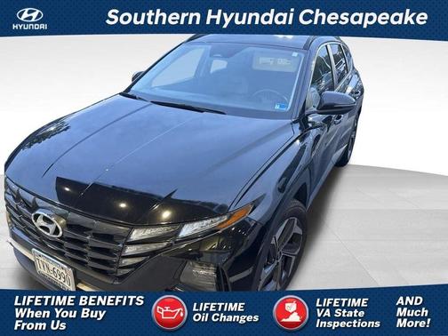 Black 2023 Hyundai TUCSON SEL