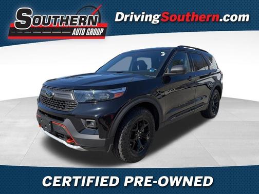 Black 2022 Ford Explorer Timberline