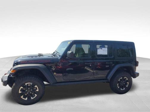 Black 2025 Jeep Wrangler Rubicon