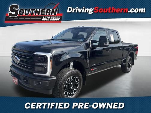 Black 2025 Ford F-350 Platinum
