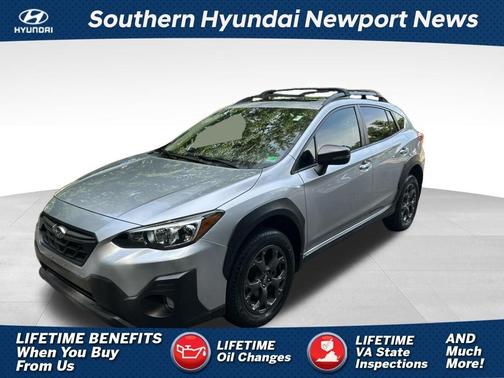 Ice Silver Metallic 2021 Subaru Crosstrek Sport