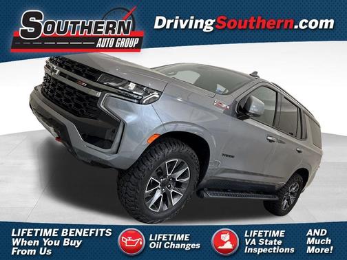 Gray 2021 Chevrolet Tahoe Z71