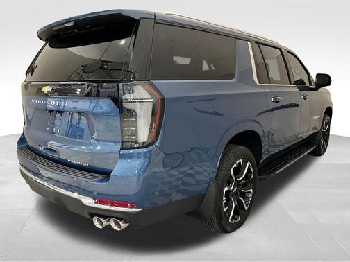 Blue 2025 Chevrolet Suburban Premier