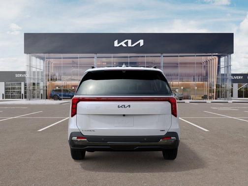 Snow White Pearl 2026 Kia Carnival Hybrid SX