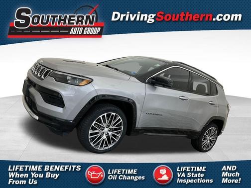 Silver 2023 Jeep Compass Limited