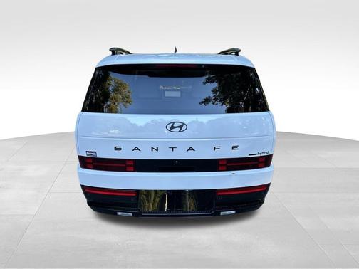 White 2024 Hyundai SANTA FE HEV Calligraphy