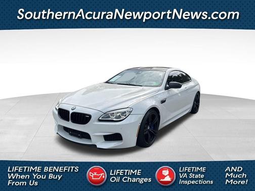 White 2017 BMW M6 Base
