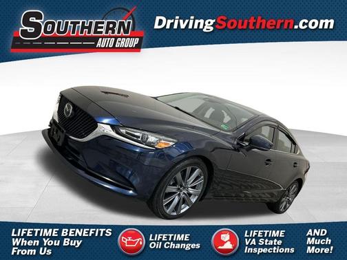Deep Crystal Blue Mica 2019 Mazda Mazda6 Touring