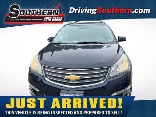 Blue 2015 Chevrolet Traverse 1LT