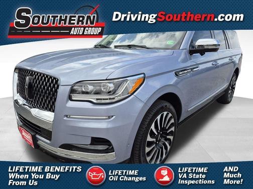 Blue 2024 Lincoln Navigator L Black Label