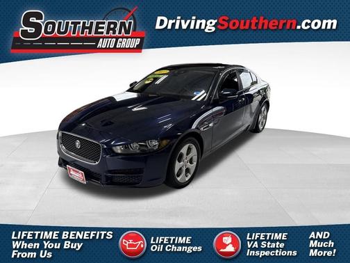 Dark Sapphire 2017 Jaguar XE 25t