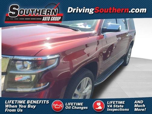 Red 2018 Chevrolet Suburban Premier