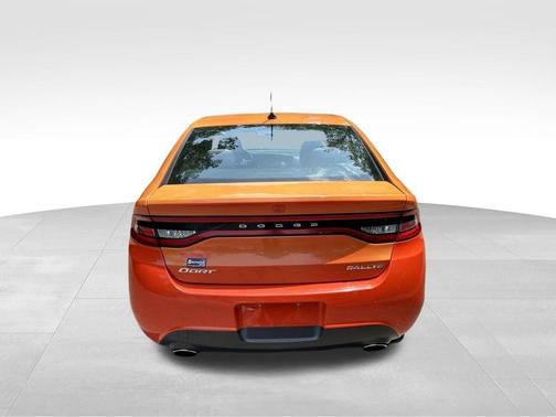 Orange 2015 Dodge Dart SXT