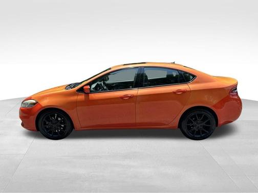 Orange 2015 Dodge Dart SXT
