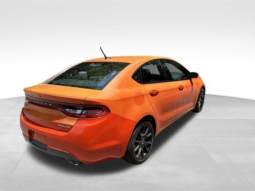 Orange 2015 Dodge Dart SXT