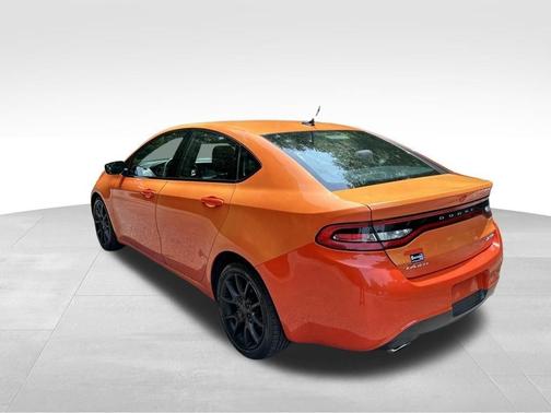 Orange 2015 Dodge Dart SXT