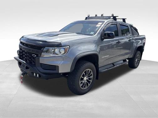Gray 2021 Chevrolet Colorado ZR2