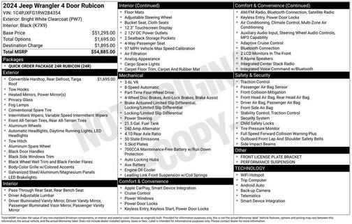 2024 Jeep Wrangler Rubicon