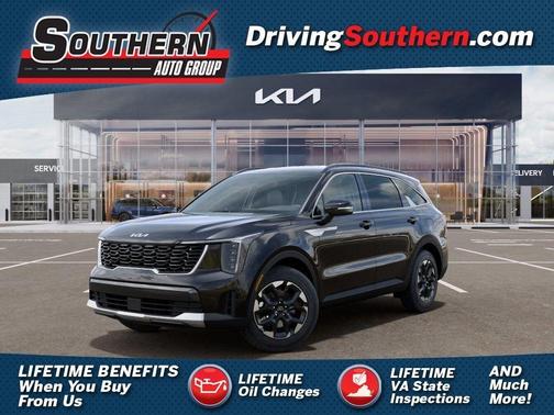 Ebony Black 2026 Kia Sorento S