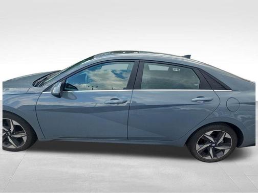 Gray 2021 Hyundai ELANTRA Limited