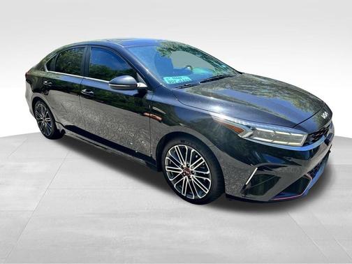 Black 2022 Kia Forte GT