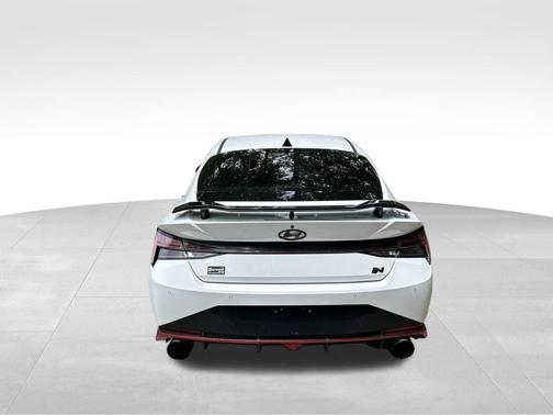 White 2022 Hyundai ELANTRA N Base