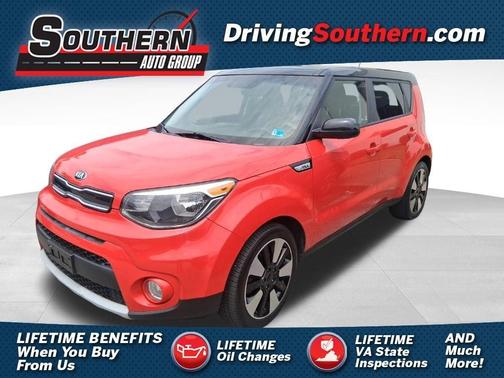 White 2019 Kia Soul +
