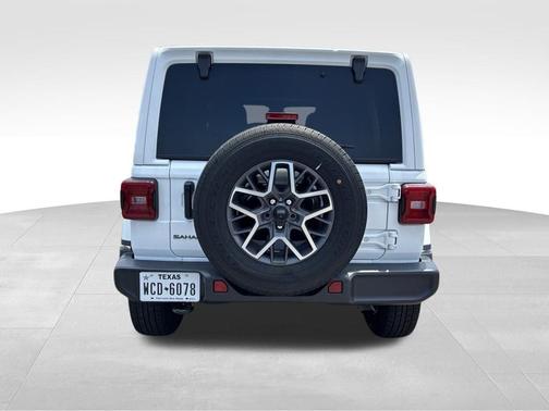 White 2025 Jeep Wrangler Sahara