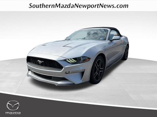 Silver 2018 Ford Mustang EcoBoost Premium