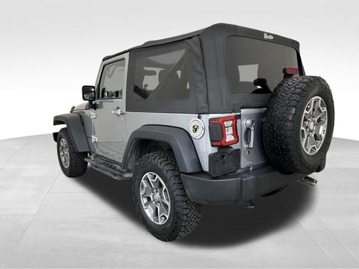 Silver 2014 Jeep Wrangler Rubicon