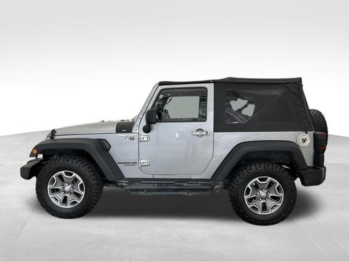 Silver 2014 Jeep Wrangler Rubicon