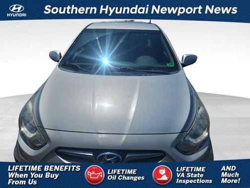 Ironman Silver Metallic 2014 Hyundai Accent GS
